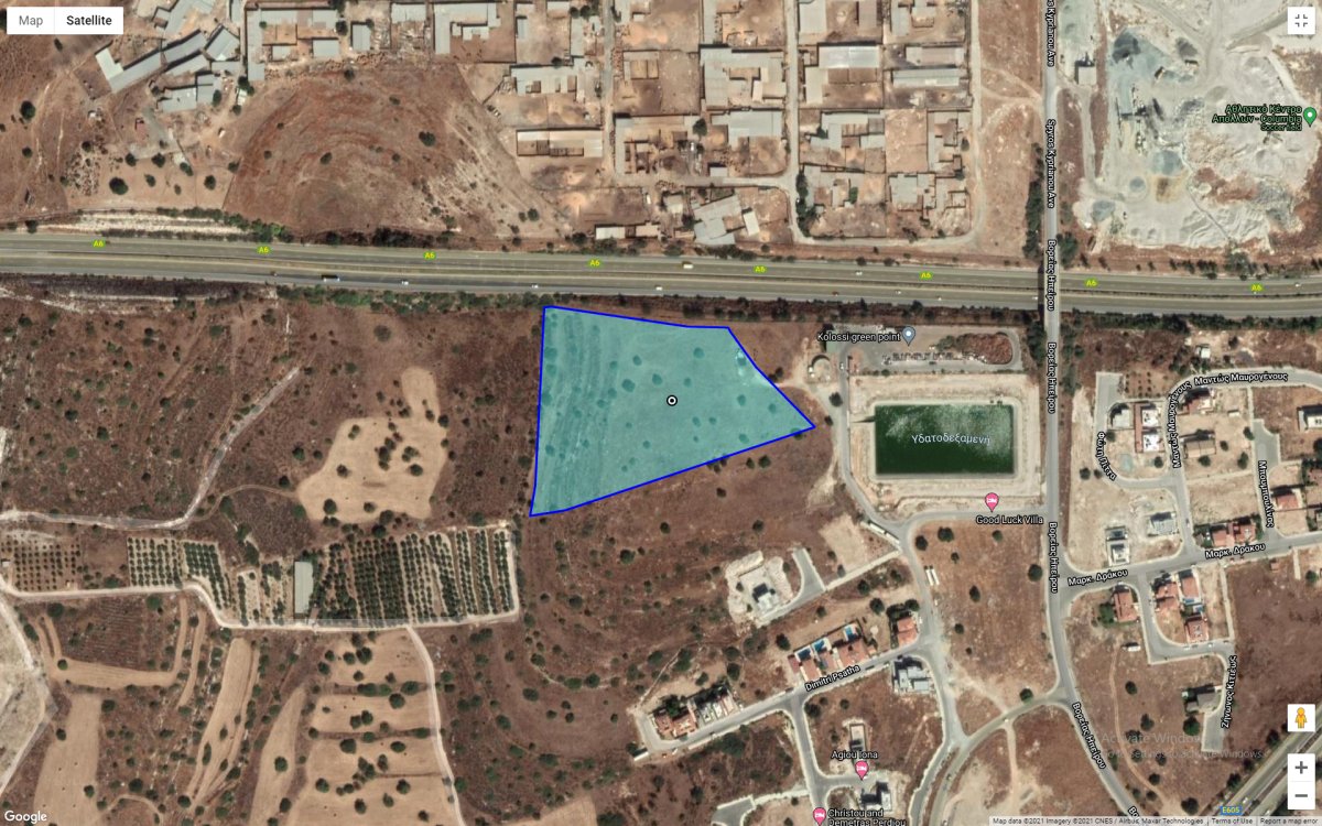 Limassol Kolossi Land Residential For Sale BC277