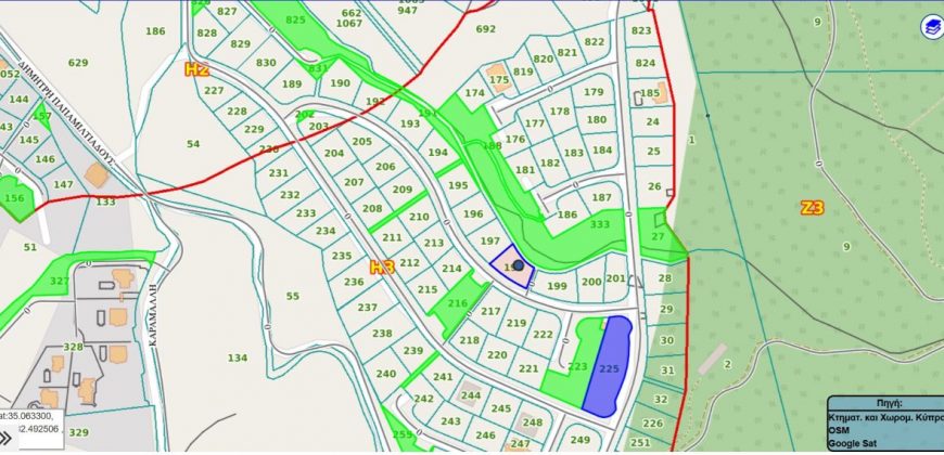 Paphos Argaka Land Residential For Sale BC496