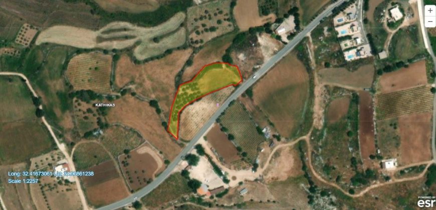 Paphos Kathikas Land Residential For Sale BC490