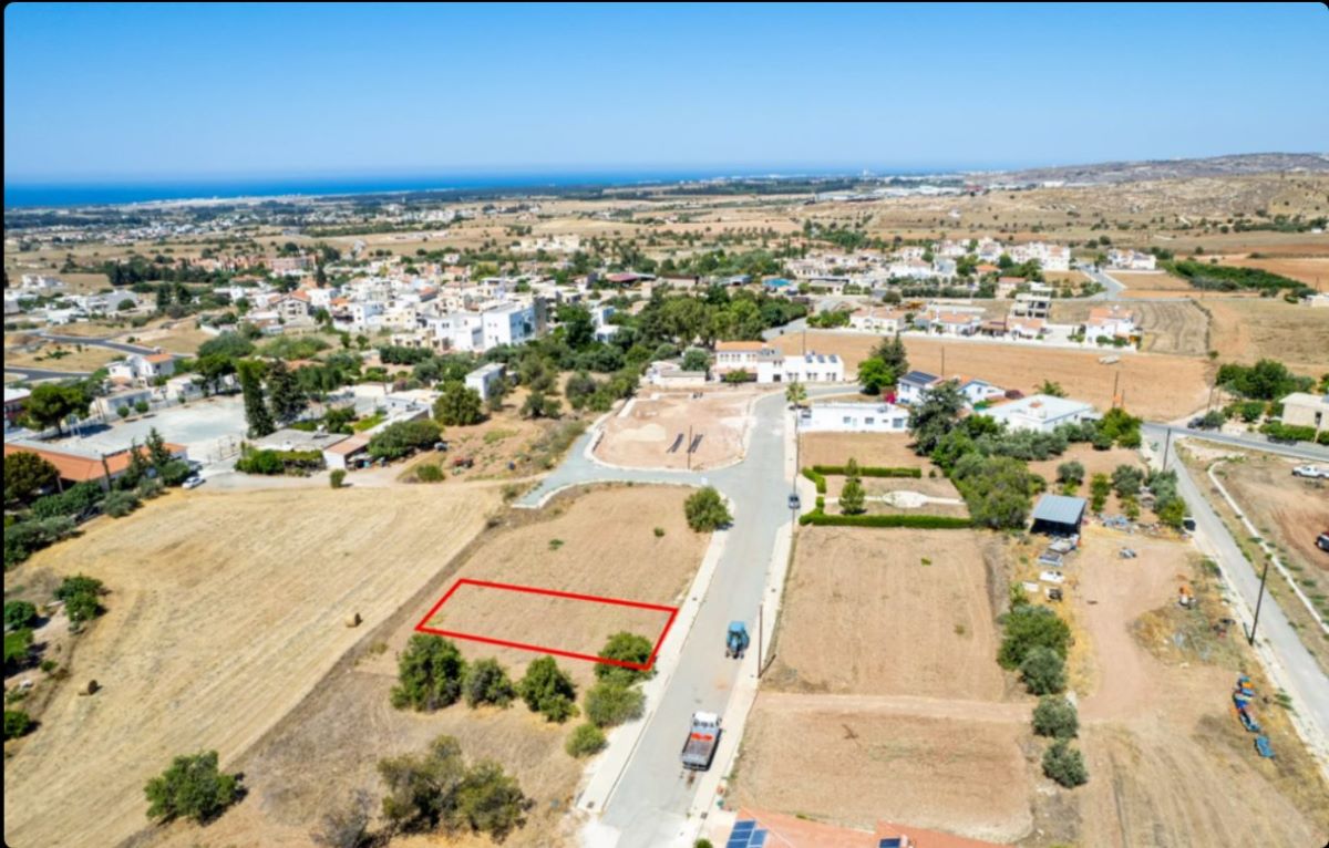 Paphos Anarita Land Plot For Sale BCK027