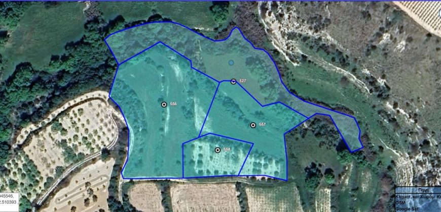 Paphos Kallepia Land Agricultural For Sale BC549