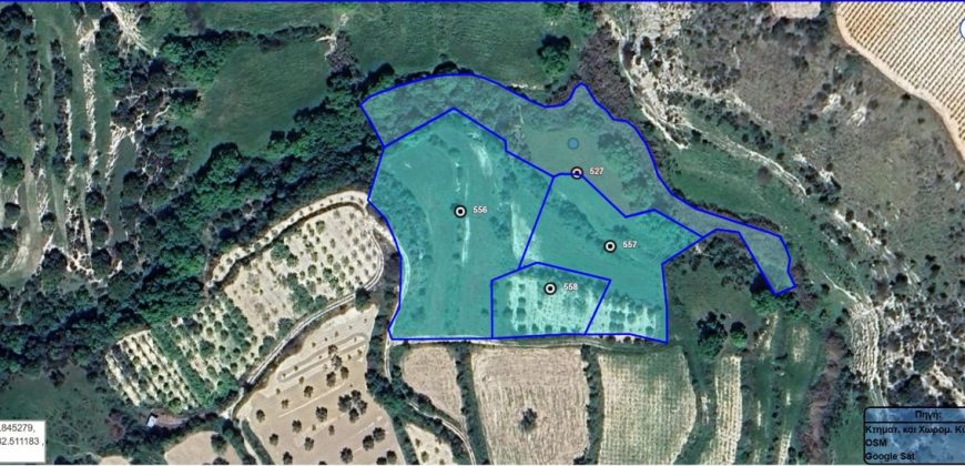 Paphos Kallepia Land Agricultural For Sale BC549