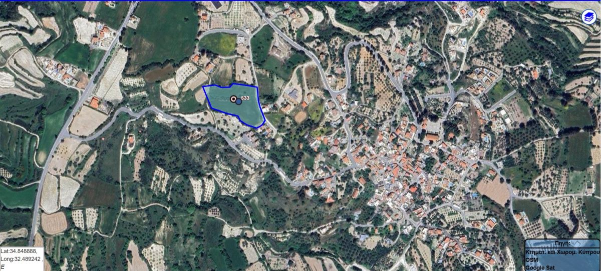 Paphos Kallepia Land Residential For Sale BC550