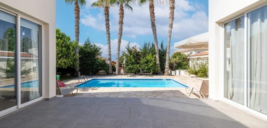 Paphos Pegeia – Coral Bay 4Bdr Bungalow For Sale UQH4075