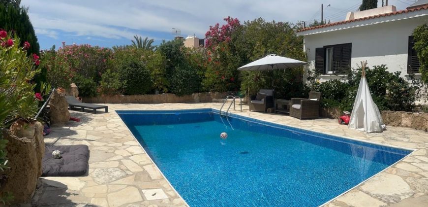 Paphos Tala Paphos 3 Bdr Bungalow House For Sale WWR29587