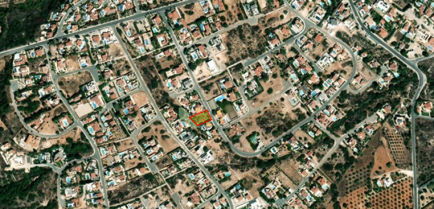 Paphos  Plot For Sale MYM10288