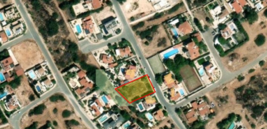 Paphos  Plot For Sale MYM10288