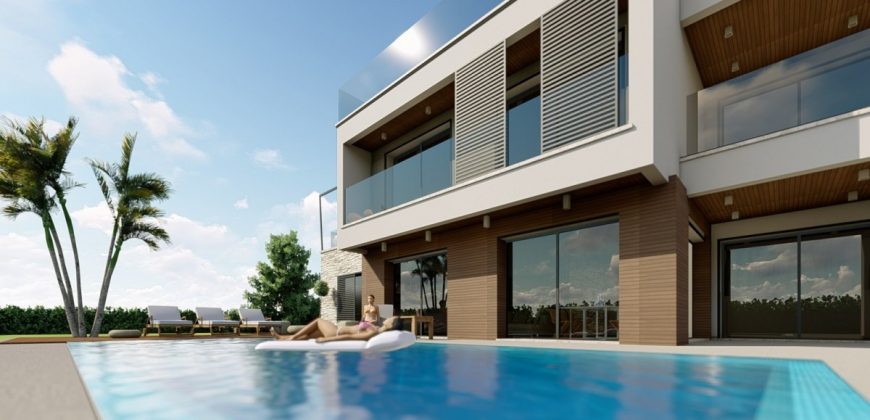 Paphos Kouklia Secret Valley 4 Bdr Detached Villa Off-Plan For Sale WWR30093