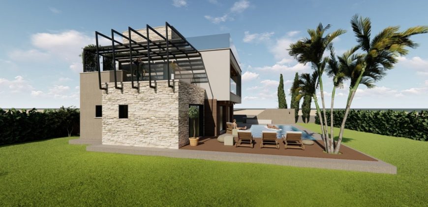 Paphos Kouklia Secret Valley 4 Bdr Detached Villa Off-Plan For Sale WWR30093