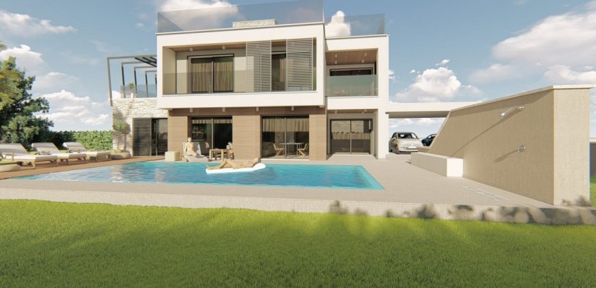 Paphos Kouklia Secret Valley 4 Bdr Detached Villa Off-Plan For Sale WWR30093