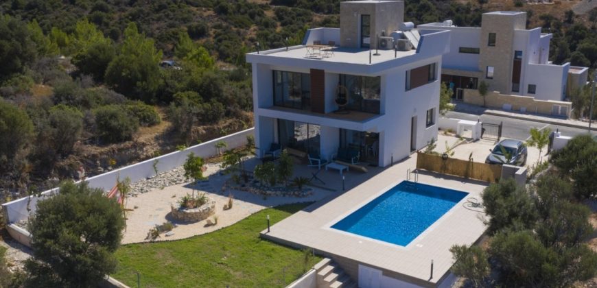Paphos Kouklia Secret Valley 4 Bdr Detached Villa Off-Plan For Sale WWR30100