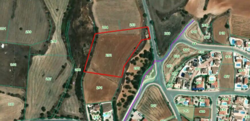 Paphos Anarita  Residential Land For Sale DTC2669