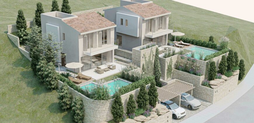 Paphos Kamares Village 3 Bedroom Villas / Houses For Sale LPT51813