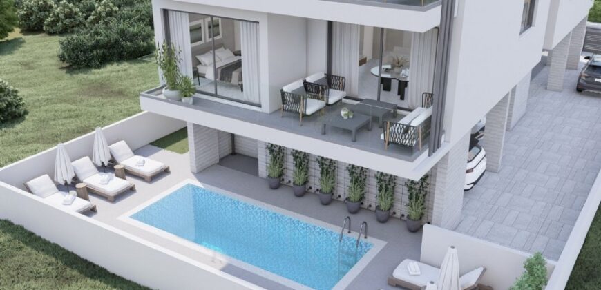 Kato Paphos Universal 2 Bedroom Apartment For Sale BSH32501