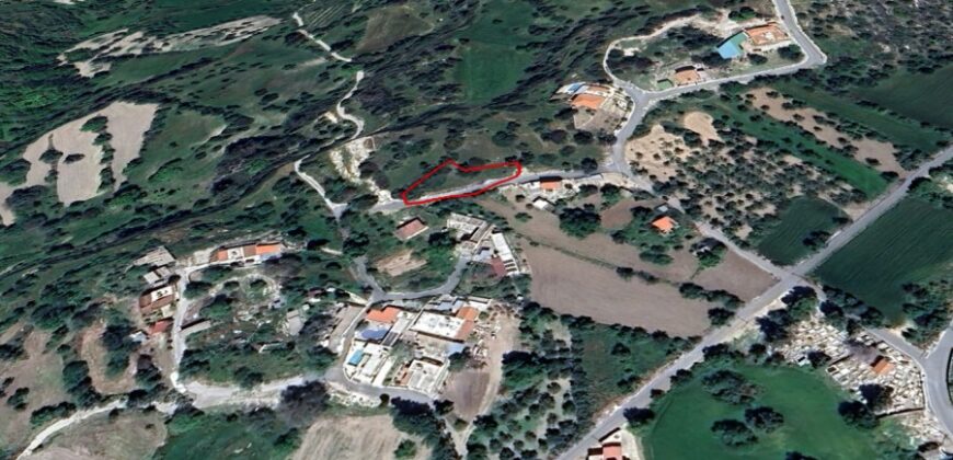 Paphos Lysos Residential Land For Sale BSH8129