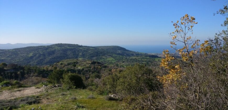 Paphos Lysos Residential Land For Sale BSH8129