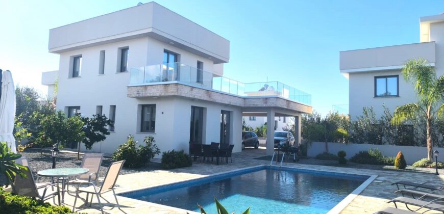 Paphos Peyia – Sea Caves 4Bdr Detached Villa For Sale DTC2787