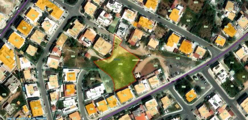 Paphos Paphos Town  Residential Land For Sale DTC3793