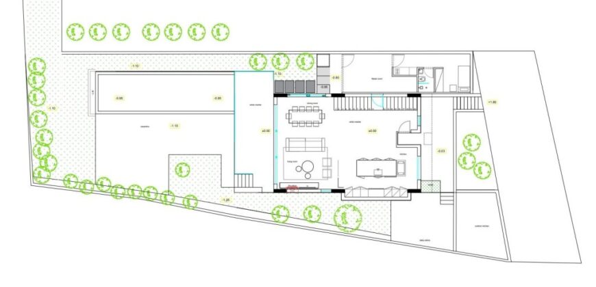 Paphos Chlorakas 3 Bedroom House For Sale DLHD2401A