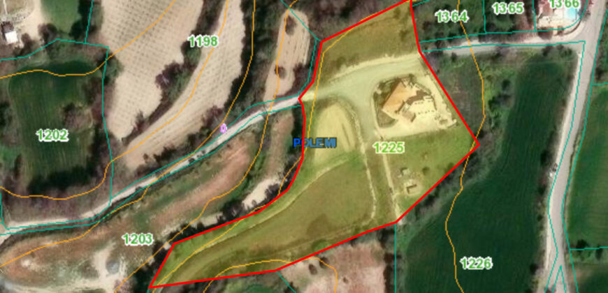Paphos Polemi Building Plot For Sale TPH5279