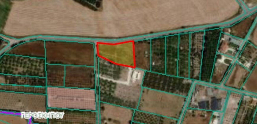 Paphos Geroskipou Building Plot For Sale TPH5344
