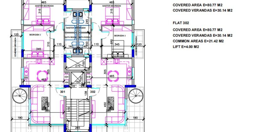 Paphos Paphos Town 2Bdr Apartment For Sale DTC4052