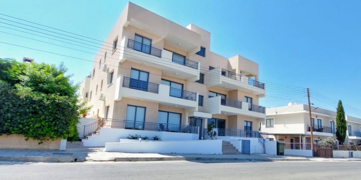 Paphos Geroskipou 1Bdr Ground Floor Apartment For Sale DTC4149