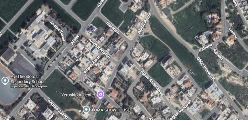 Paphos Geroskipou  Residential Land For Sale DTC4200