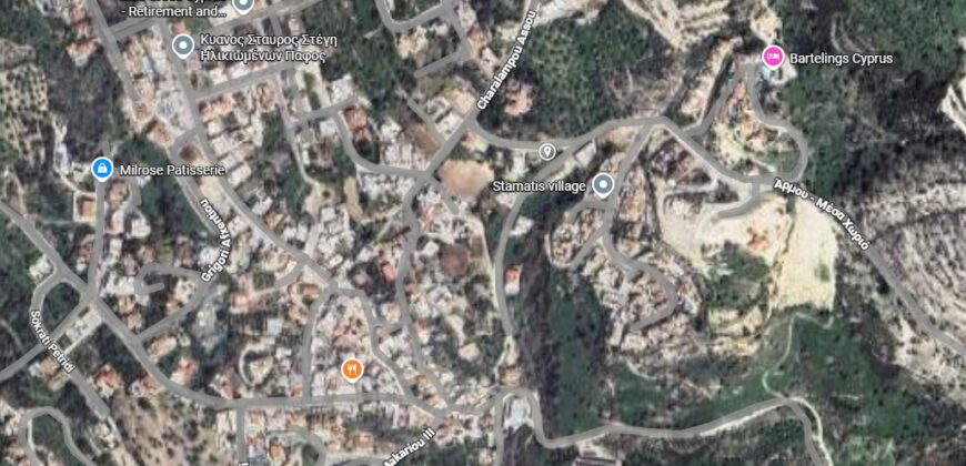 Paphos Mesa Chorio  Residential Land For Sale DTC4148