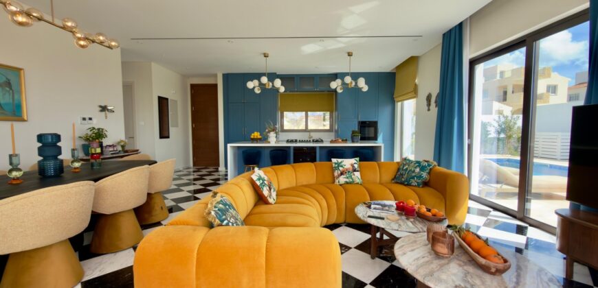 Paphos Peyia Detached Villa 3Bdr For Sale CPNC10405