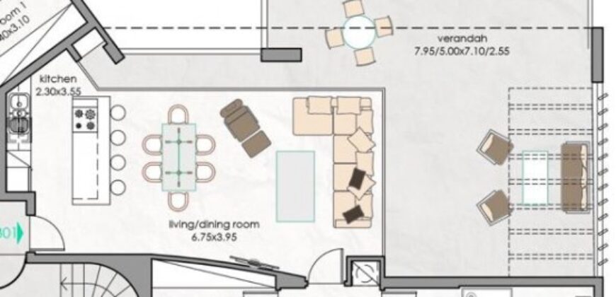 Paphos Konia 2Bdr Penthouse For Sale DTC4726