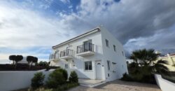 Paphos Peyia – Coral Bay 3Bdr Semi Detached Villa For Sale DTC4642