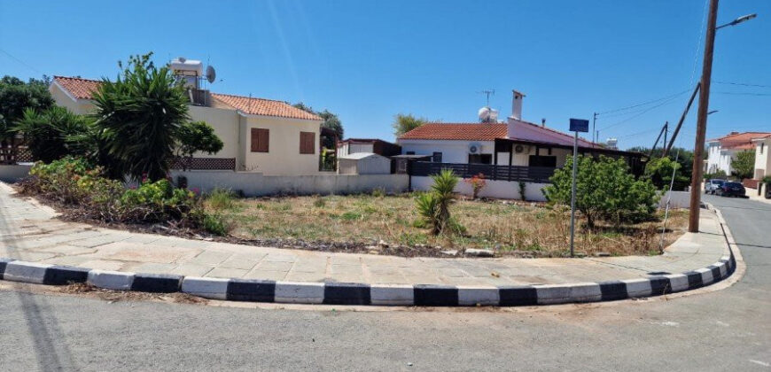 Paphos Tremithousa Building Plot For Sale TPH7145