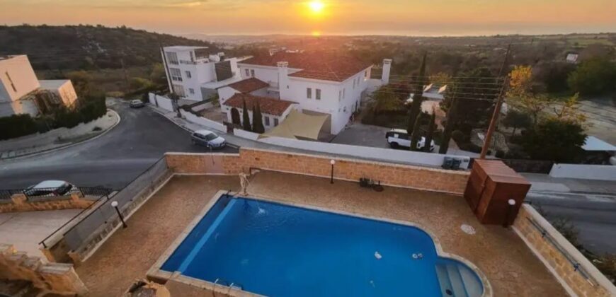 Paphos Tsada 4Bdr Detached Villa For Sale DTC4700