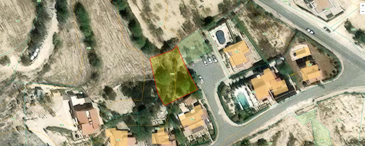 Paphos Tsada  Residential Land For Sale DTC4725