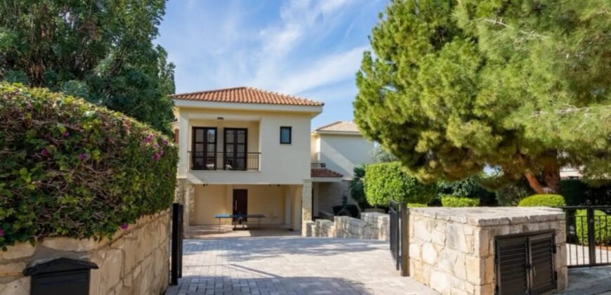 Paphos Kouklia – Aphrodite Hills 4Bdr Detached Villa For Rent DTC4851