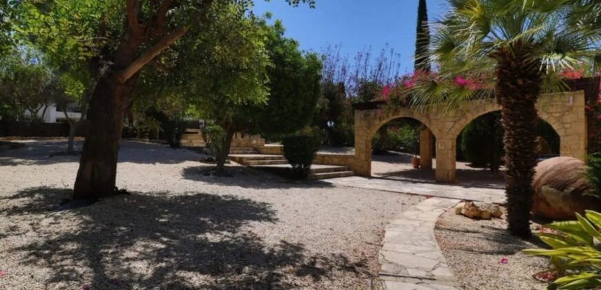 Paphos Kouklia – Aphrodite Hills 4Bdr Detached Villa For Rent DTC4851