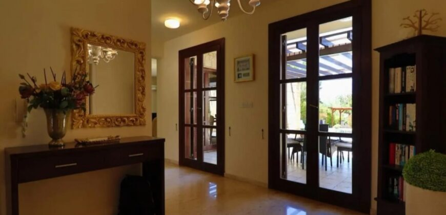 Paphos Kouklia – Aphrodite Hills 4Bdr Detached Villa For Rent DTC4851
