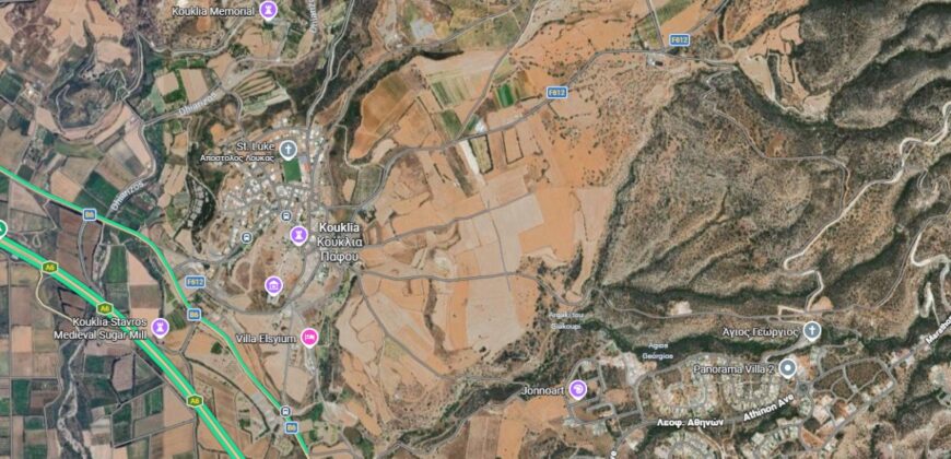 Paphos Kouklia  Residential Land For Sale DTC4861