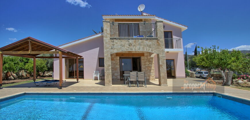 Paphos Peyia DETACHED HOUSE For Rent TPSRTL406