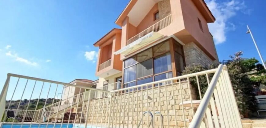 Paphos Geroskipou 3Bdr Detached Villa For Rent DTC4963