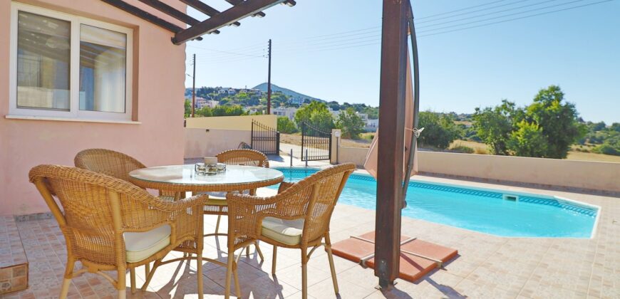 Paphos Tala 3Bdr Detached Villa For Sale SKR18407