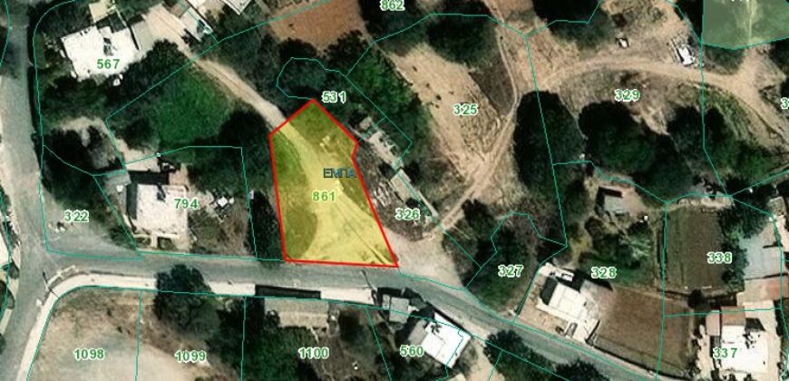 Paphos Emba  Residential Land For Sale DTC5041