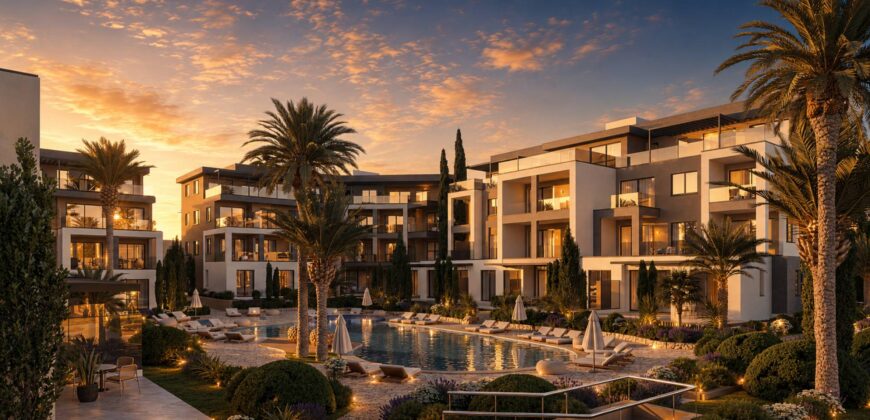 Paphos Geroskipou 2 Bedroom Apartments / Penthouses For Sale LPT85991