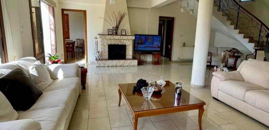 Paphos Geroskipou Detached Villa 4Bdr For Sale CPNC12110