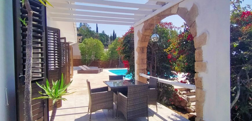 Paphos Kamares Detached Villa For Sale KTM108327