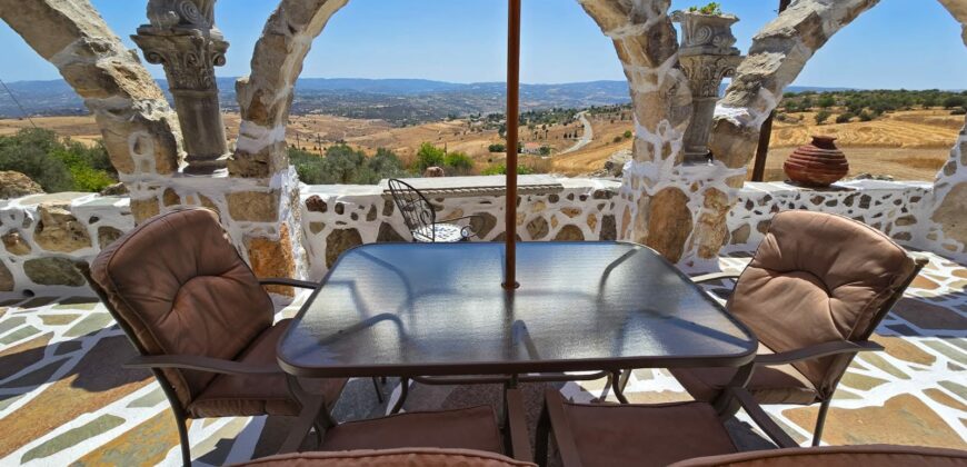 Paphos Milia Detached Villa 7Bdr For Sale CPNC12178