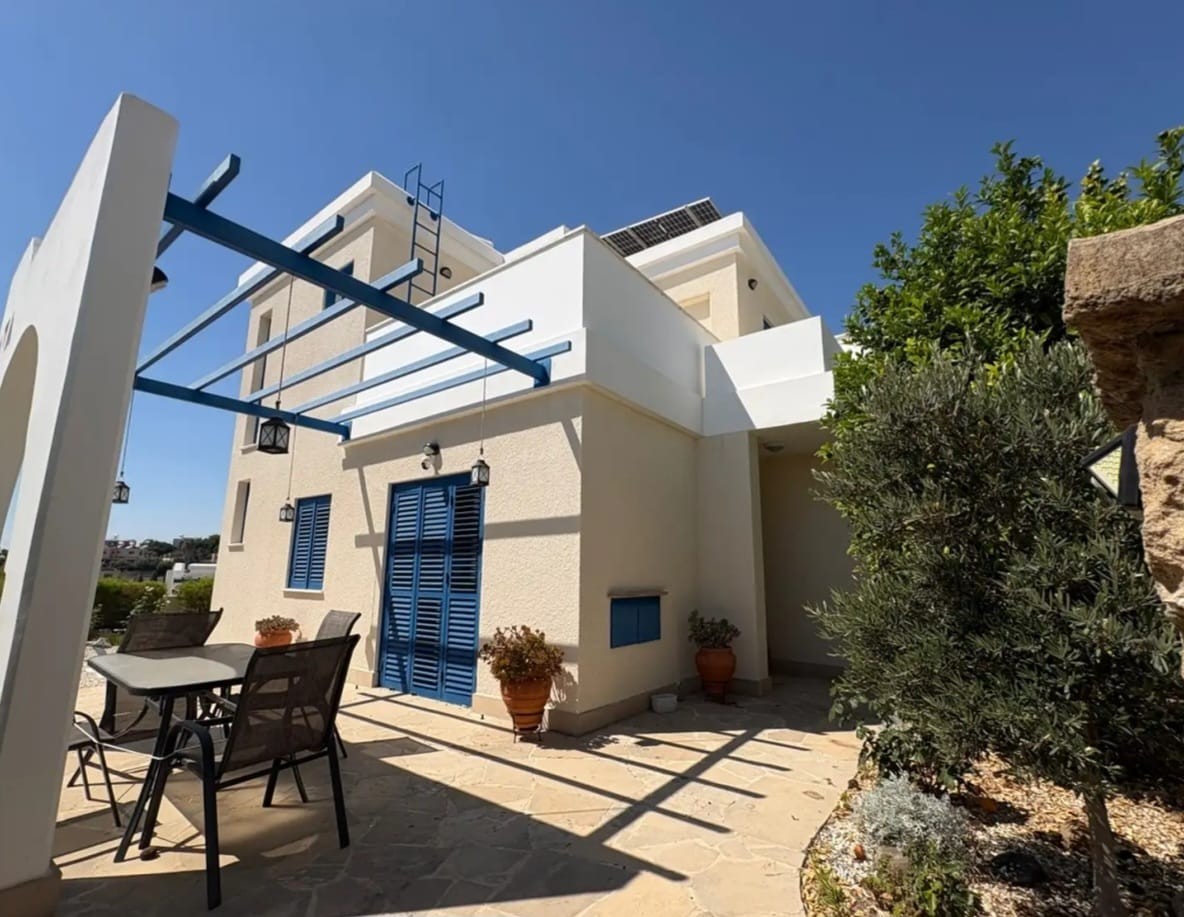 Paphos Tala 2Bdr Detached Villa For Rent DTC5116