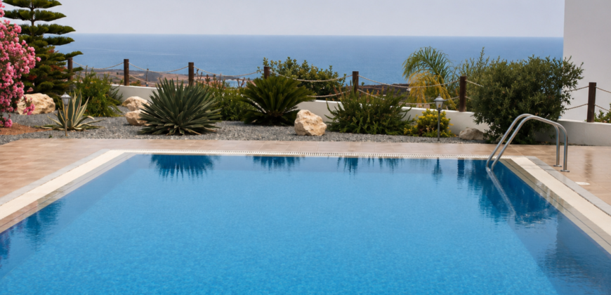 Paphos Peyia – Sea Caves 4 Bedroom Villa For Sale KW7MC0011S