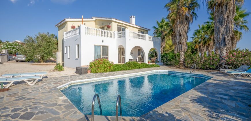 Paphos Kathikas 4 Bedroom Villa For Sale KW7YA0001S